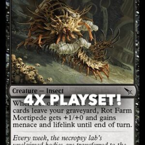 MTG | 4x Rot Farm Mortipede | Nonfoil | MKM-102 | NM
