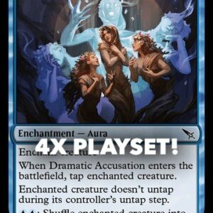 MTG | 4x Dramatic Accusation | Nonfoil | MKM-53 | NM