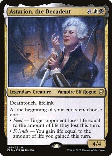 MTG | Astarion, the Decadent | Nonfoil | CLB-265 | NM