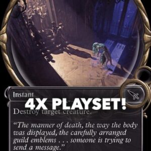 MTG | 4x Murder | Nonfoil | Showcase | MKM-300 | NM