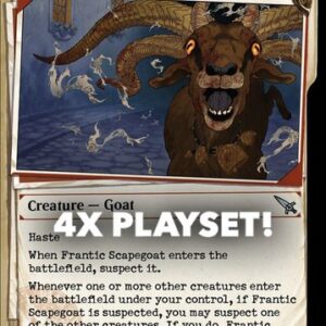 MTG | 4x Frantic Scapegoat | Nonfoil | Showcase | MKM-347 | NM