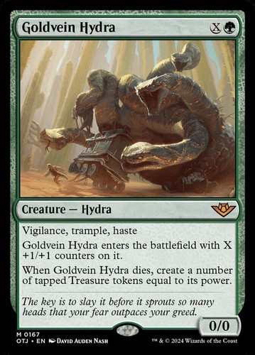 MTG | Goldvein Hydra | Nonfoil | OTJ-167 | NM