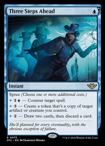 MTG | Three Steps Ahead | Nonfoil | OTJ-75 | NM