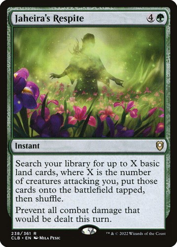 MTG | Jaheira's Respite | Nonfoil | CLB-238 | NM