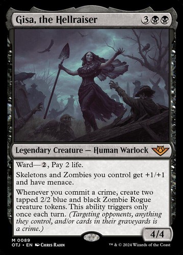 MTG | Gisa, the Hellraiser | Nonfoil | OTJ-89 | NM