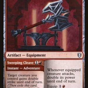 MTG | Two-Handed Axe // Sweeping Cleave | Nonfoil | CLB-203 | NM