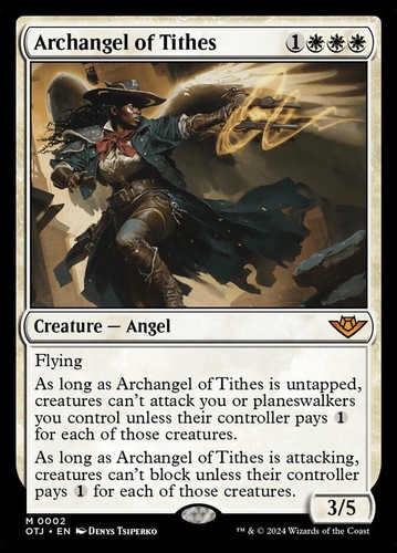 MTG | Archangel of Tithes | Nonfoil | OTJ-2 | NM