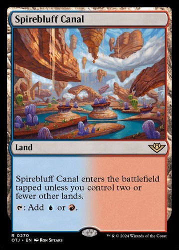 MTG | Spirebluff Canal | Nonfoil | OTJ-270 | NM