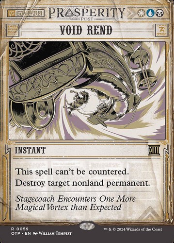 MTG | Void Rend | Nonfoil | Showcase | Borderless | OTP-59 | NM