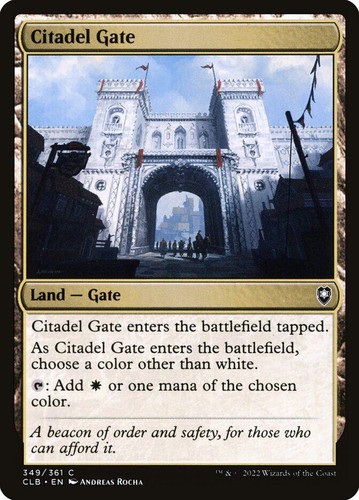 MTG | Citadel Gate | Nonfoil | CLB-349 | NM