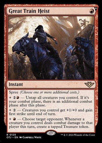MTG | Great Train Heist | Nonfoil | OTJ-125 | NM