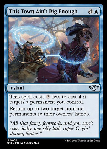 MTG | This Town Ain't Big Enough | Nonfoil | OTJ-74 | NM