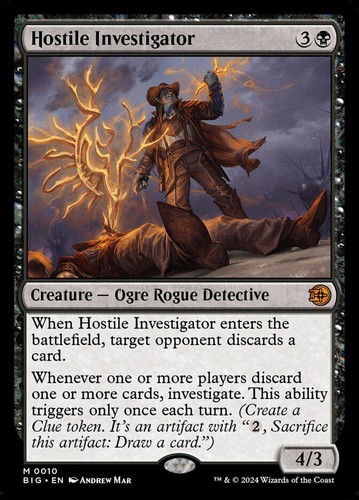 MTG | Hostile Investigator | Nonfoil | BIG-10 | NM