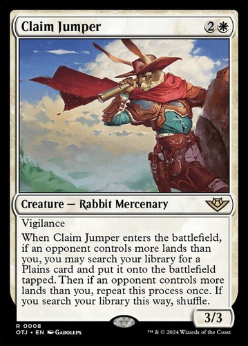 MTG | Claim Jumper | Nonfoil | OTJ-8 | NM