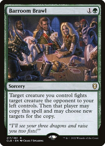MTG | Barroom Brawl | Nonfoil | CLB-217 | NM