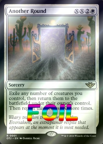 MTG | Another Round | Foil | OTJ-1 | NM
