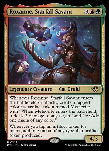 MTG | Roxanne, Starfall Savant | Nonfoil | OTJ-228 | NM