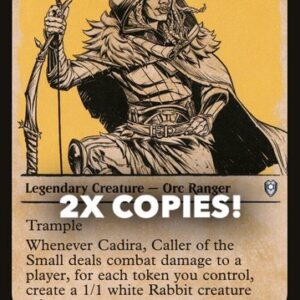 MTG | 2x Cadira, Caller of the Small | Nonfoil | Showcase | CLB-417 | NM