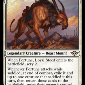 MTG | Fortune, Loyal Steed | Nonfoil | OTJ-12 | NM