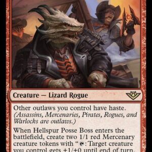 MTG | Hellspur Posse Boss | Nonfoil | OTJ-128 | NM
