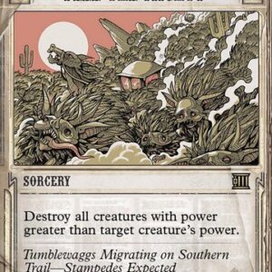 MTG | Fell the Mighty | Nonfoil | Showcase | Borderless | OTP-1 | NM