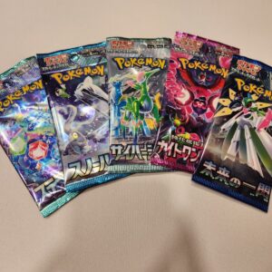 19971371851748097708 Pokemon Japanese Card Variety Pack 1 (5 Booster Lot)