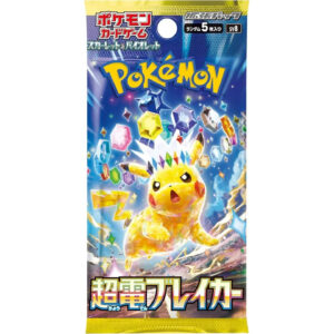 Pokemon TCG Surging Sparks (JP) Booster x1 - Super Electric Breaker SV8 - Sealed