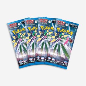 Pokemon TCG Future Flash sv4m Japanese Booster Pack x4 Bundle - New/Sealed