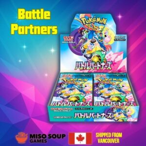 33809516271748101552 Pokemon Battle Partners Booster Box Japanese Factory Sealed SV9 Journey Together