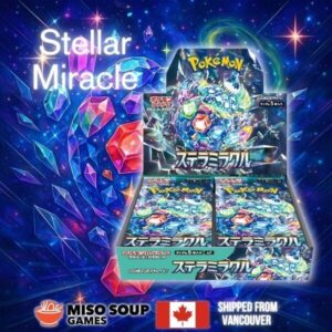 Pokemon Stellar Miracle Booster Box Japanese Factory Sealed SV7 Stellar Crown