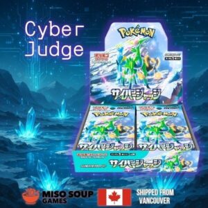 36123591671748101631 Pokemon Cyber Judge Booster Box Japanese Factory Sealed SV5M Temporal Forces