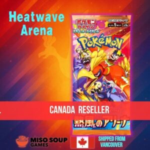 Pokemon SV9a Heat Wave Arena (Japanese) Booster Pack New Sealed Destined Rivals