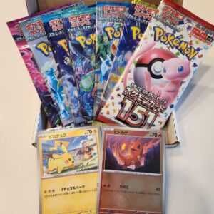 17716015841748098091 Pokemon Japanese Card Bundle - Trainer's Treasure (7 Booster + Promos)